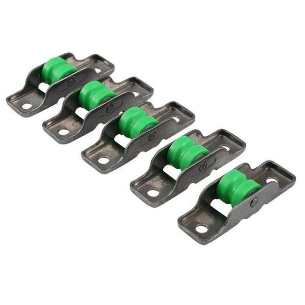 Material de rueda POM Upvc para ventanas de trabajo pesado Roller de puerta corredera para edificios de oficinas