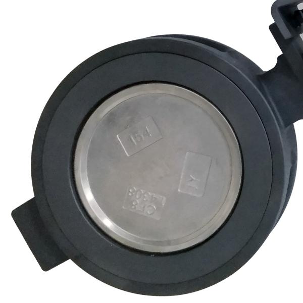 Small Fluid Resistance Hard Sealed Pneumatic Actuator Operated Butterfly Valve