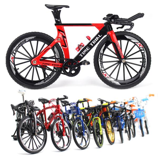Items Creative Alloy Bicycle Models Ornaments Mini Bicycle Metal Toy Models Collection