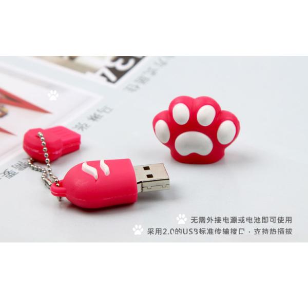 1GB~32GB the cat paw facade  USB Flash Drives supply OEM