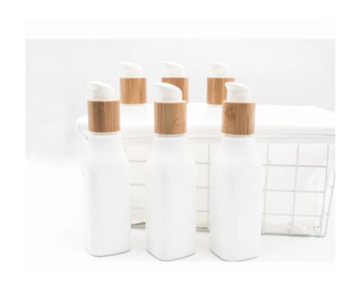 100ml 24/415 Glass Airless Pump Bottles 4 Oz Cosmetic Containers 24mm