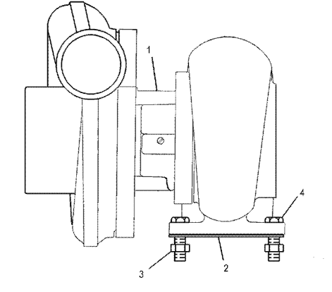 106-7407 1067407 Turbocharger Excavator Spare Parts Fitting For 3306B 330 330B 330B L