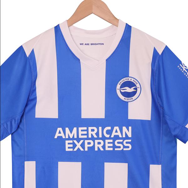 Brighton 2025-2026 Home Fan Jersey - Customizable Unisex Polyester