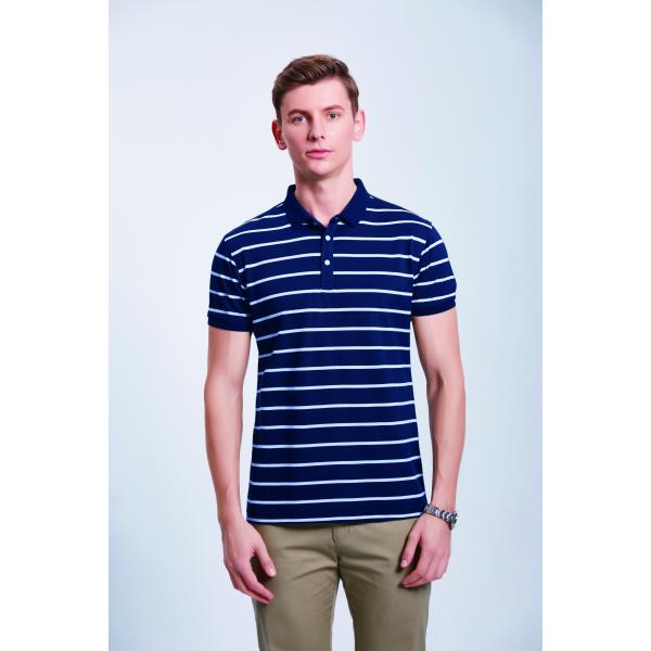 Рубашка спорт поло хлопка Pima людей рубашек работы лета Flyita