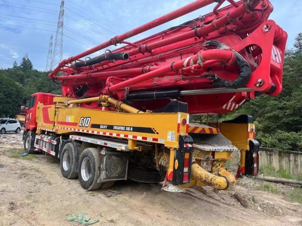 Putzmeister pompes de béton rénovées camions machines 62m pour la coulée de béton