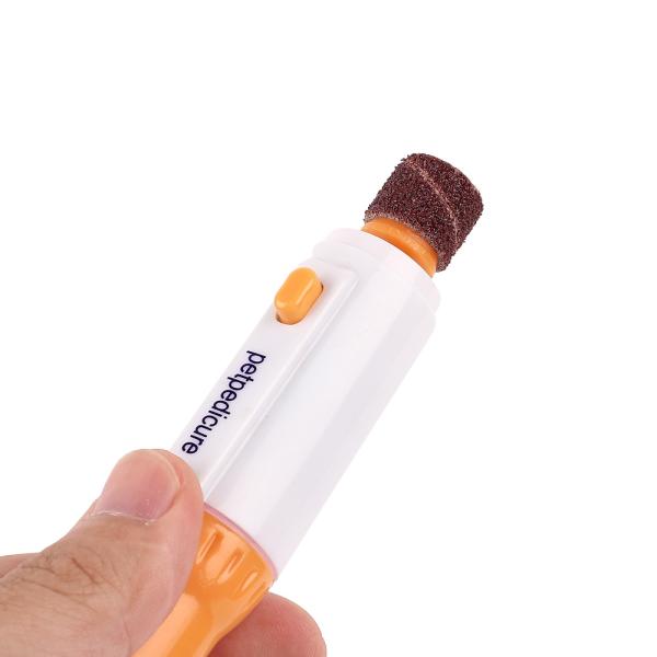 Automatic Electric Pet Nail Grinder , Pet Nail Clippers With Changeable Grinding Wheel