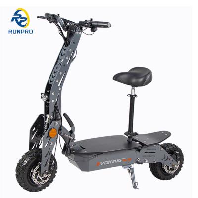 48V12ah Bateria 2024 Dual Motor Power Shaft Trave 2000W Scooter Elétrico para Adultos CE