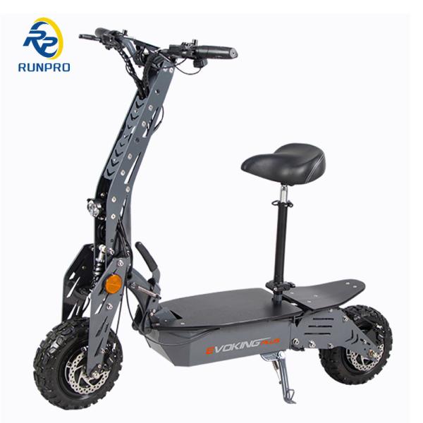 Sistema de travagem de disco hidráulico 2000W E-Scooter elétrico dobrável com e bateria Li-on de 48V20AH