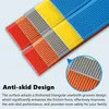 Anti-Slip Stair Treads Rubber Floor Decking External Stair Edge Nosing Trim Vinyl Floor Strips for Indoor & Outdoor Stairs