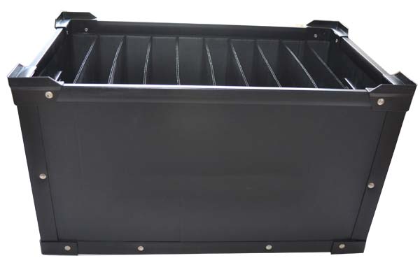 ESD Антистатическая гофрированная пластиковая коробка многоразового использования