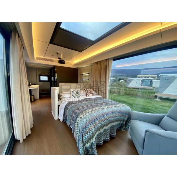 Стандартный план Солнечный космический капсульный дом Роскошные современные дома в стиле лагерей