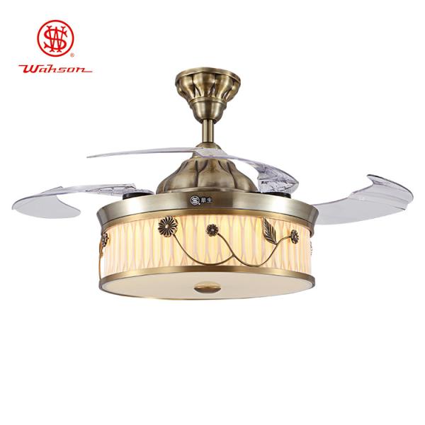 5250lm Hidden Blade Ceiling Fan With Light