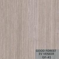 El papel pintado de madera de plata de la chapa del albaricoque dirigió el grano vertical
