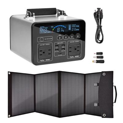 Self Driving Waterproof 700WH 120W Portable Solar Power Kits