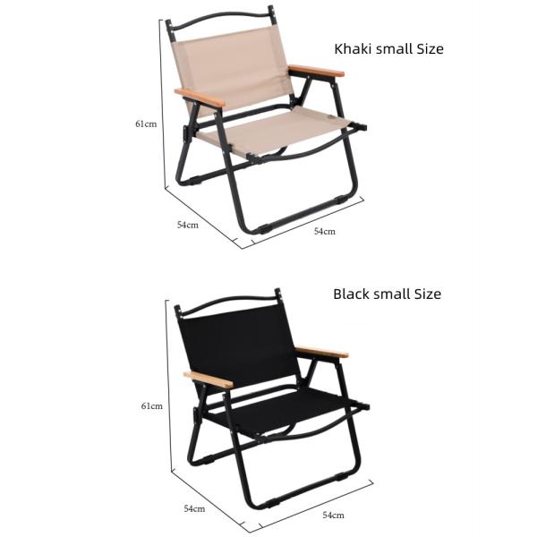 Lightweight Military Camping Gear Chair Iron Tube Kermit Folding Chair