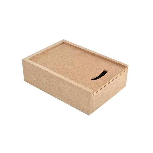 Customized MDF Wooden Boxes with Sliding Lid Free Sample Charge and Customized Logo Accepted