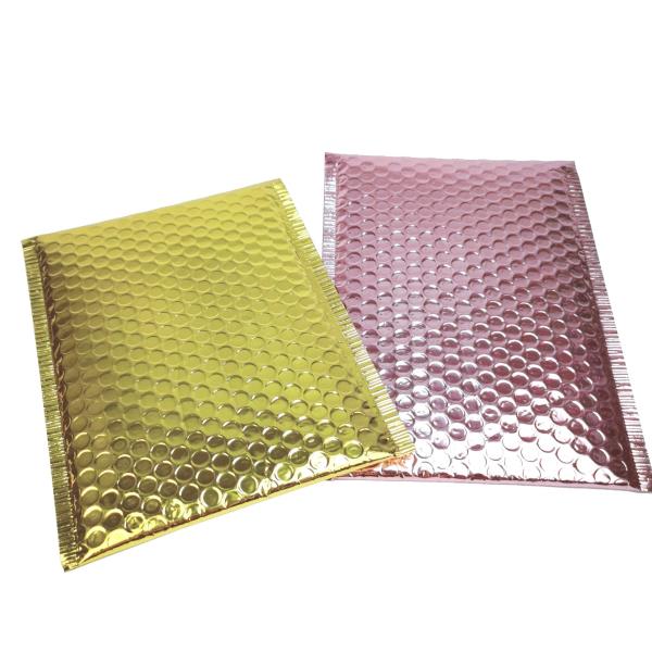 Customizable Plastic Recycle Plastic Bubble Mailer With UV Resistant Coating