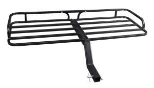Durable 500lbs Deluxe Cargo Carrier Fit Into 2" Receiver Hitch