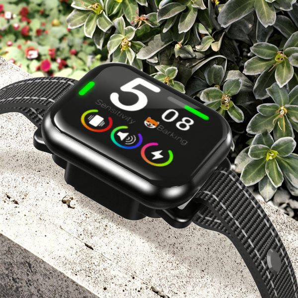 2025 New Generation 2.0 System Smart Color Screen Multifunctional Bark Stopper Ultrasonic Dog Collar Eco-friendly Plastic