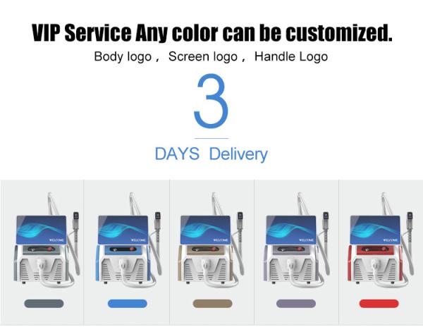 Diode Laser 755 808 1064 Portable Diode 808 Laser Hair Removal  808 Diode Laser Hair Removal Machine