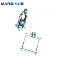 Pulle suspendue unique en aluminium à bloc universel en acier