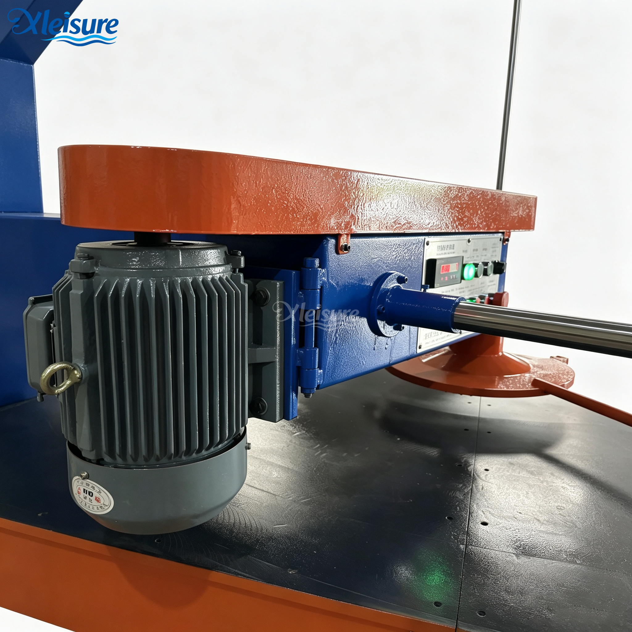 Rotary Table Edge Trimming Machine Semi Automatic Hot Tub Spa Tub Fiberglass Shell Edge Digital Display Trimming Equipment
