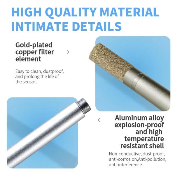 temperature humidity sensor 0-10V output pipeline industrial grade dustproof and high-temperature resistant transmitter FG6010