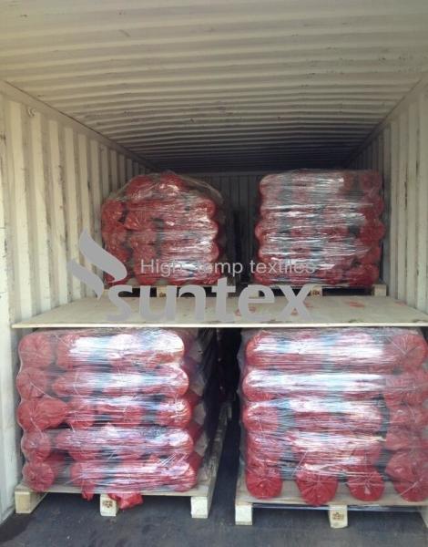 Anti pano/tela revestidos da fibra de vidro da borracha de silicone da proteção contra incêndios do calor para a soldadura/cortinas/junções