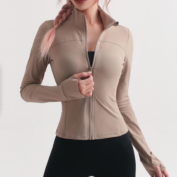 Quick Dry Long Sleeve Horse Riding Jacket Pockets Full Zipper S XL Size