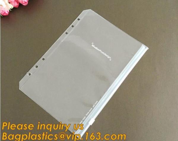 Biodegradable Page Banknotes Postage Stamp Pockets Transparent PVC Money Album Loose-leaf Sheet Holders page bags holder