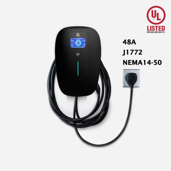 Electric Car Home EV Charging Station Wallbox Evse Smart For Tesla 7KW 32A