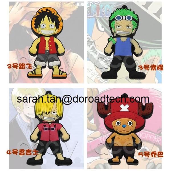 New PVC Cartoon USB Flash Drives