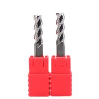 16mm Dia 16*60*16*150L HRC55 3 Flutes Flat Carbide End Mills For Aluminum Uncoated