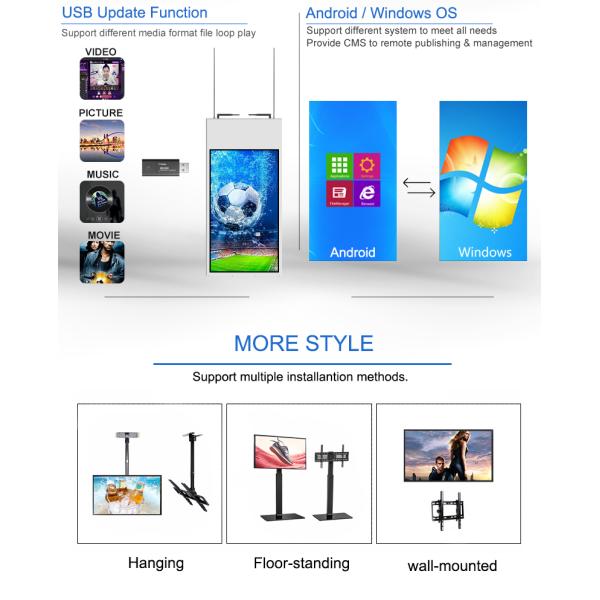 Hanging Double Sided 65