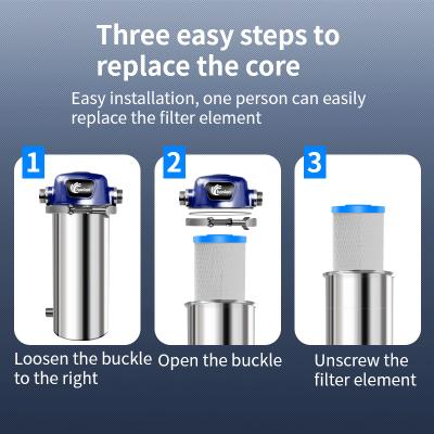 PCF Descaling Resin Water Filter 5000L/H For Commercial Tap Water
