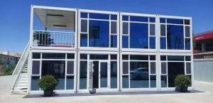 20 pés 40 pés de casa pré-fabricada móvel para o toalete público do escritório