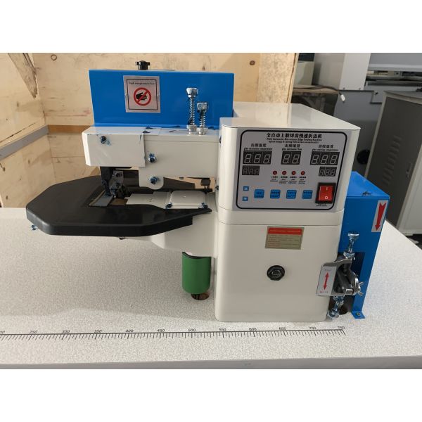 Hot Sale 5,000 Sold Annually Shoe Upper Leather Edge Folding Machine Automatic Hot Cementing Edge Folding Bag Binding Machine