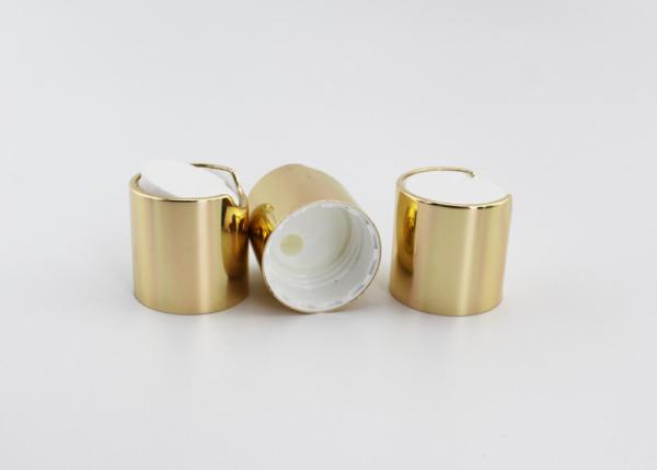 Tampão de grande resistência cosmético da parte superior da aleta dos tampões de garrafa do alumínio 24mm