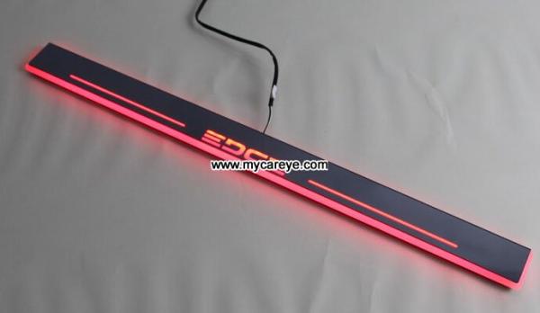 Ford Edge LED door sill plate light moving door scuff Pedal lights