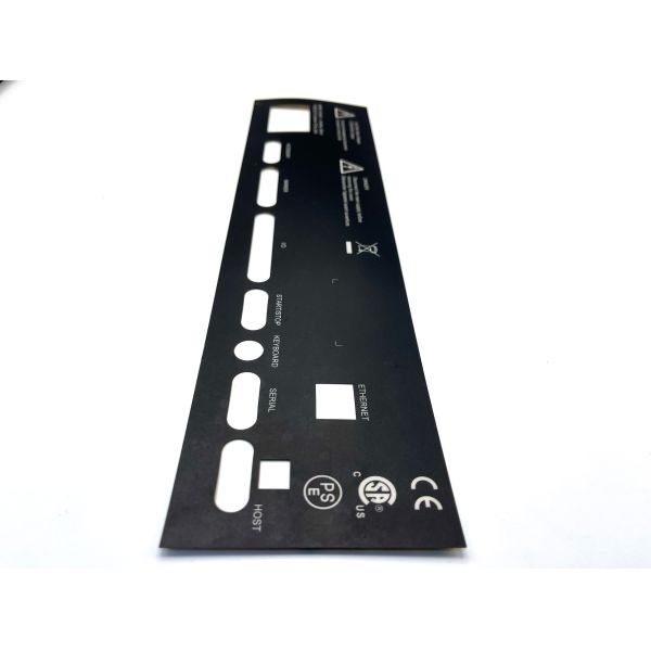 Custom Graphic Overlay Nameplates for Branding Identification and Safety Labeling in Industrial and Commercial Settings