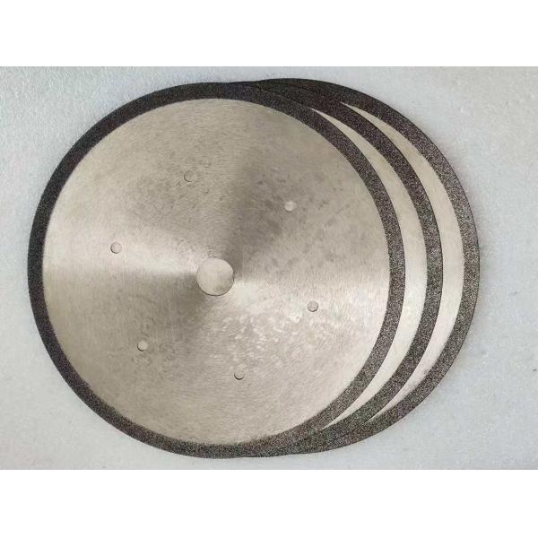 Electroplated CBN Saw Blade For Cutting With Steel Body Diameter 250mm Grit Number B251
