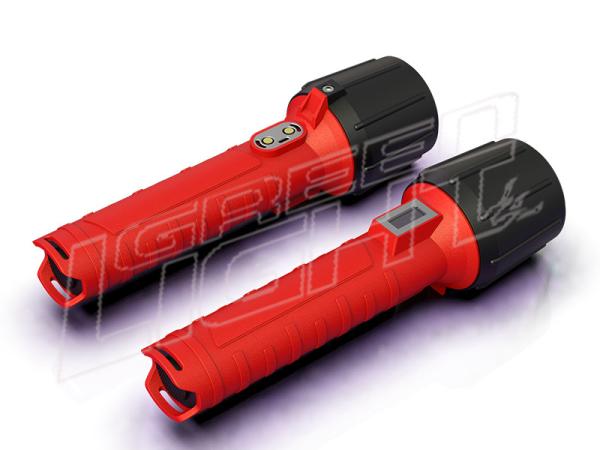 GL-T666(B) reliable torch with strong brightness light weight explosion proof water proof rechargeable battery