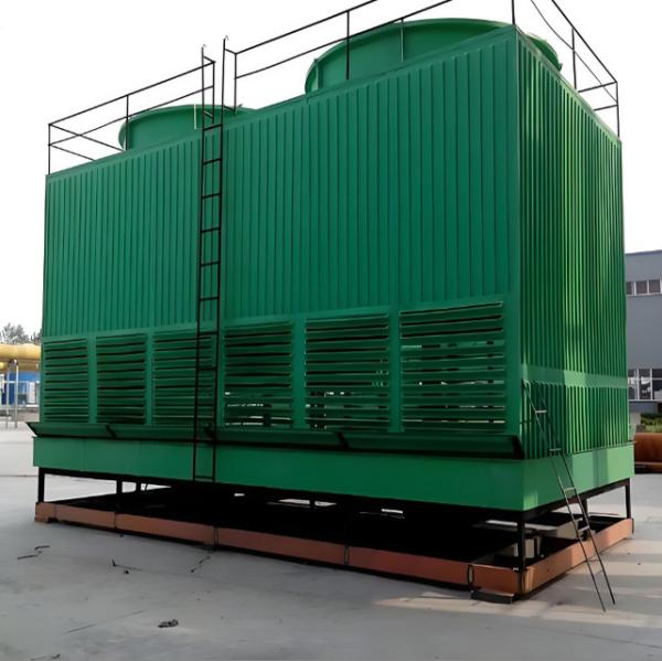 Square FRP Cooling Tower for Precision Engineered Water Cooling of 8.12m2 Capacity and Easy Operation