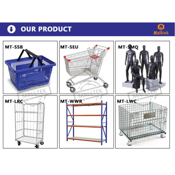 220L Plastic Shopping Trolley With Customisable Colours And Heavy Loading Capacity