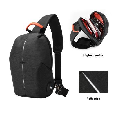 Rainproof Mens Large Sling Bag Cool Sling Bags For Guys Boys OEM / ODM Available