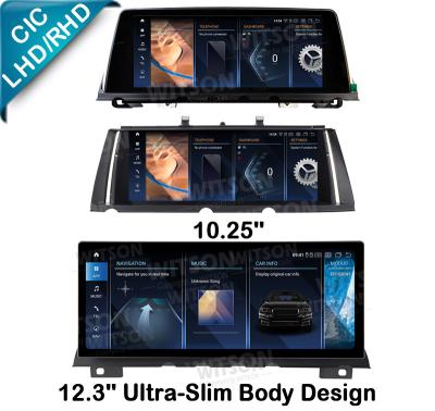 10.25''/12.3'' Screen For BMW 7 Series F01 F02 2009-2012 CIC Android Multimedia Player