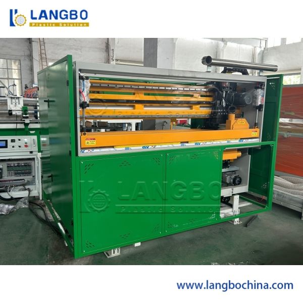 Foam Board Single Screw Extruder Machine Full Automatic Control New Condition