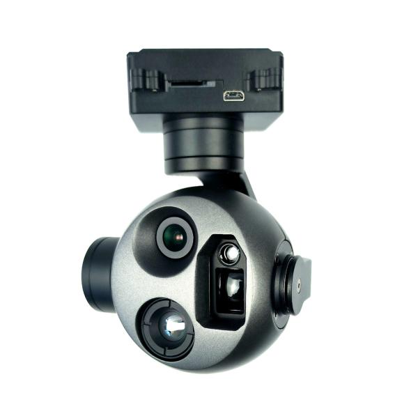 1080p Visible Light 640 Thermal Imaging 1100m Laser Ranging Drone Camera with Gimbal Stability