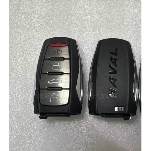 Genuine 4 Button Remote Key 433MHz ASK 3608700XSW04A HITAG AES ID4A for 2020-2024 Haval H6 / Jolion