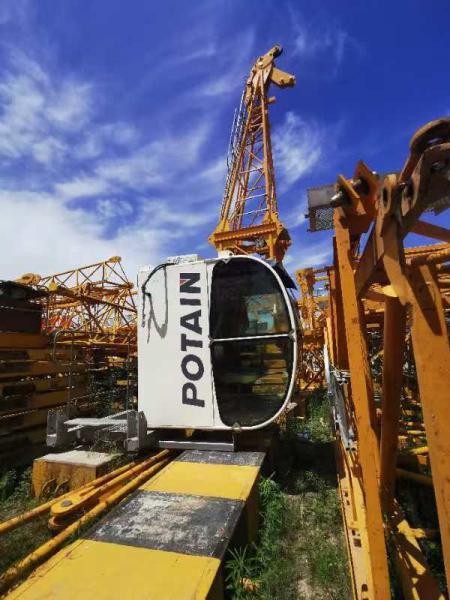 Potain (7032-12) heavy tower crane with high safety standards and high cost performance